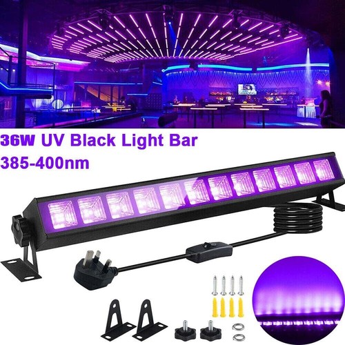 36w black light led - black,