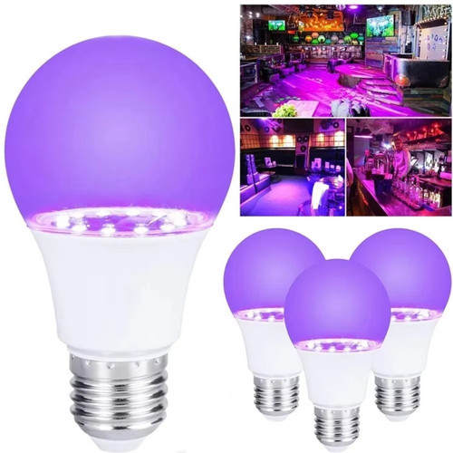 1pc e27 purple - uv,