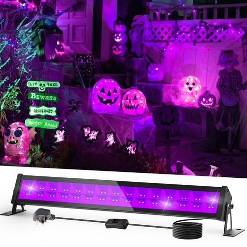 Led black light wall - wall, wash