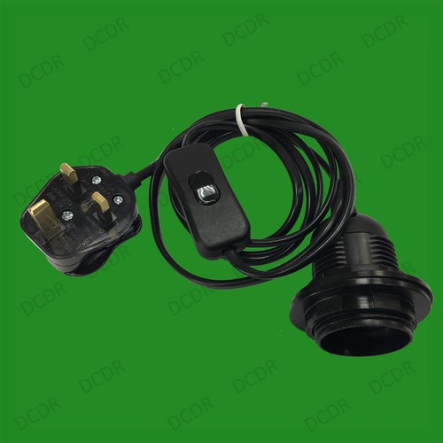 E27 black 3pin - e27, uk