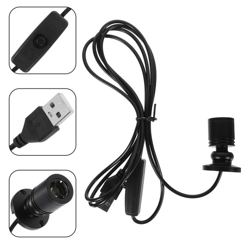 Black aluminum led - black,