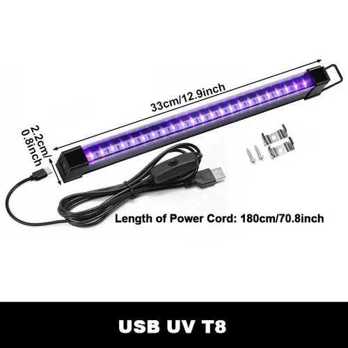 Led ultraviolet strip tube - led,