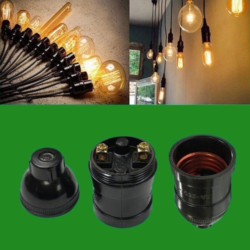 Black e27 minimalist - 2x,